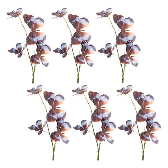 32" Butterfly Spray, 6ct.